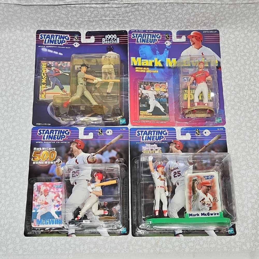 Starting Lineup Mark McGwire 500 Home Runs Record Breaker Commemorative